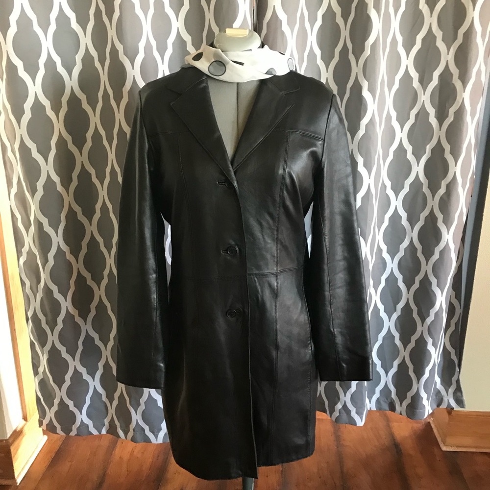 Gorgeous Leather Andrew Marc Coat